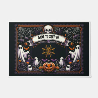 Oser entrer dans le tapis de porte d'Halloween