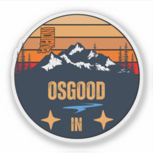 Osgood, Indiana Aufkleber