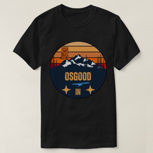 Osgood, Indiana T-Shirt (Design vorne)