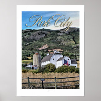 Osguthorpe Barn von Leslie Harlow Poster