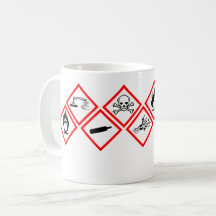 Osha Hazard Warnungen Tasse