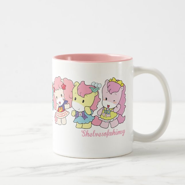 Osharena Pony Kawaii Tasse (Rechts)