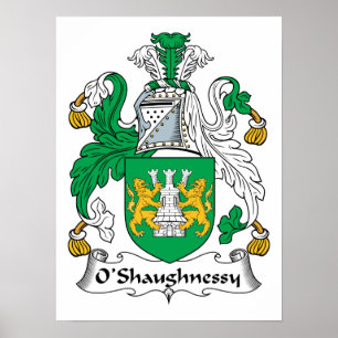 O'Shaughnessy Familienwappen Poster