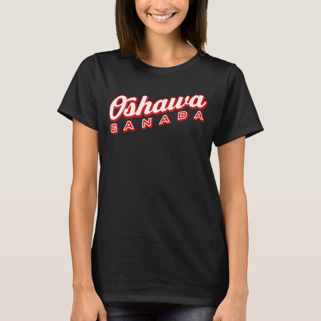 Oshawa Kanada T-Shirt (Vorderseite)
