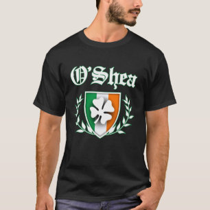 O'Shea Irisches Kleeblatt-Wappen T-Shirt