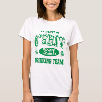 O'Shit irisches trinkendes Team T-Shirt