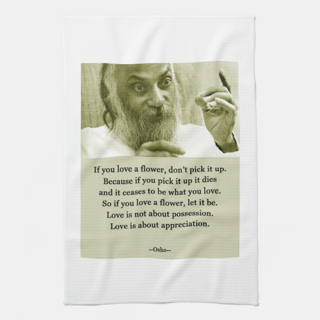 Osho Geschirrtuch (Vertikal)
