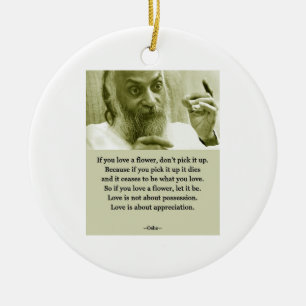 Osho Keramik Ornament