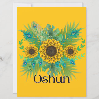 Oshun Goddess Sunblumen