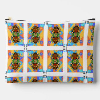 Oshun Retro Veve Florale Spielkarte Zubehörtasche