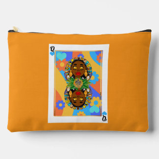 Oshun Retro Veve Florale Spielkarte Zubehörtasche
