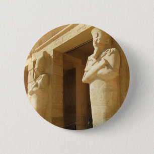 Osirian Statuen von Hatshepsut - weibliches Pharao Button