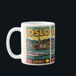 Oslo Fähren Norwegen Comic Souvenirs und Geschenke Kaffeetasse<br><div class="desc">Oslo ist die Hauptstadt Norwegens, bekannt für ihre schönen Fjorde, die Wikingergeschichte und moderne Gebäude wie die Oper. Es ist ein Ort, wo man Schlösser, Parks und viel Natur sehen kann. Passen Sie Geschenke über Oslo an, um sich an Ihren Besuch zu erinnern oder mit Freunden zu teilen! Machen Sie...</div>