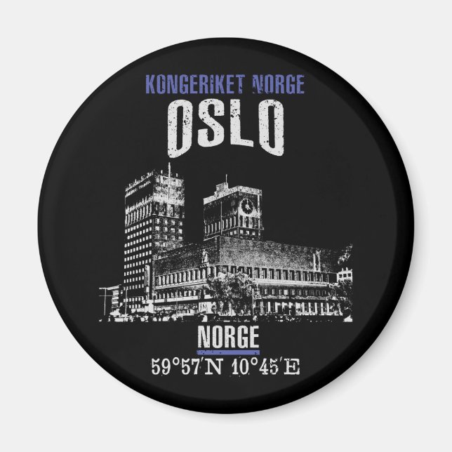Oslo Magnet (Vorne)