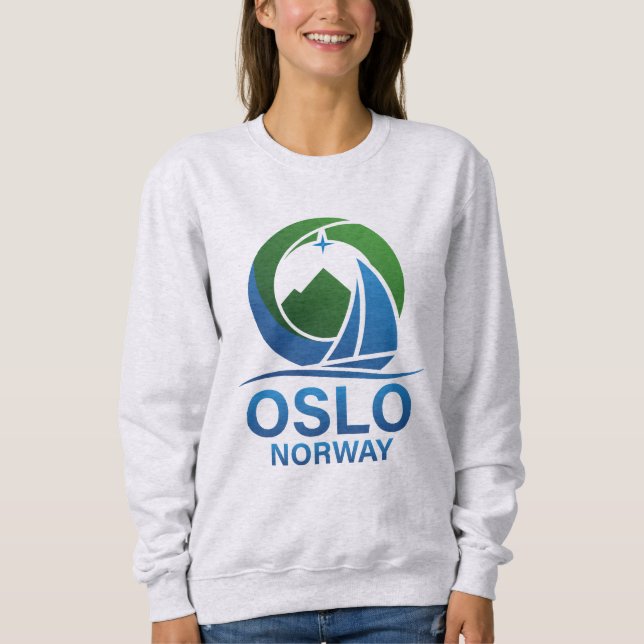 Oslo Norway Europe Sweatshirt (Vorderseite)