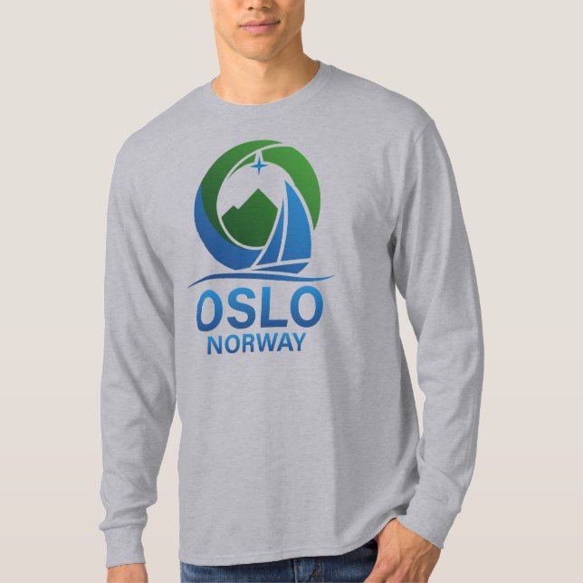 Oslo Norway Europe T-Shirt (Vorderseite)