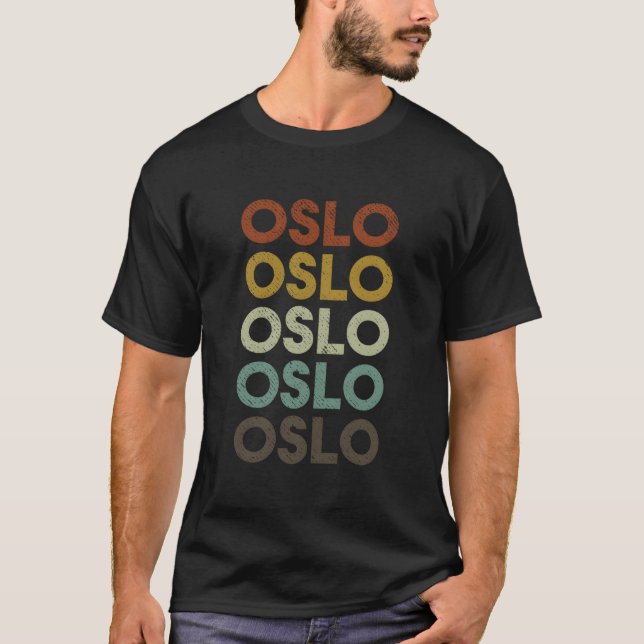 Oslo Norway T-Shirt (Vorderseite)
