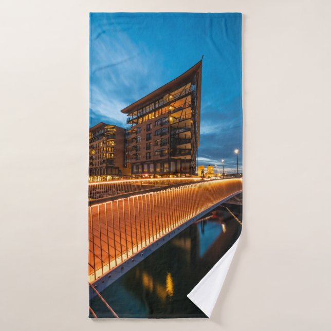 Oslo Norwegen Badehandtuch (Badehandtuch)