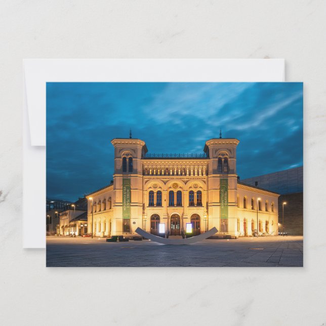 Oslo Norwegen Card (Vorderseite)