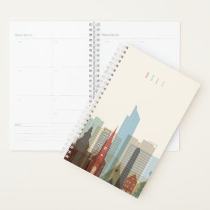 Oslo, Norwegen City Skyline Planer