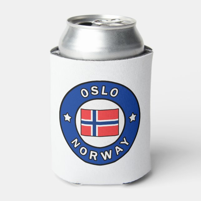 Oslo Norwegen Dosenkühler (Kanne Vorderseite)