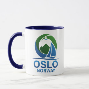 Oslo Norwegen Europa Tasse