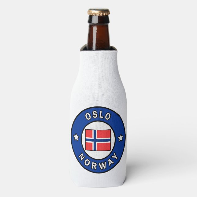 Oslo Norwegen Flaschenkühler (Flaschenvorderseite)