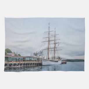 Oslo Norwegen Geschirrtuch