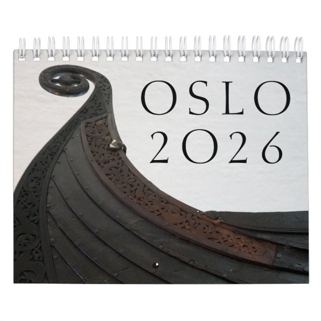 Oslo, Norwegen Kalender 2026 (Titelbild)