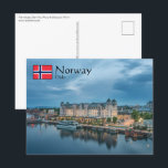 Oslo Norwegen Postkarte<br><div class="desc">Foto Oslo Havnelager,  gelegen in der Bucht Bjørvika,  von der Oslo Oper in Norwegen,  Skandinavien gesehen. Foto © Sebastian Wurm.</div>