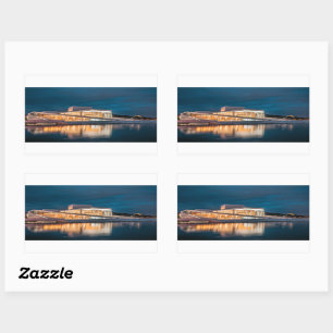 Oslo Norwegen Rechteckiger Aufkleber