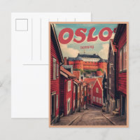Oslo Norwegen Vintage Souvenirs und Geschenke
