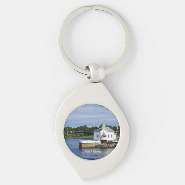 Oslo, Norwegischer Fjord Schlüsselanhänger (Vorderseite)