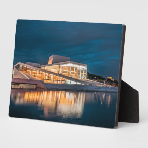 Oslo Opera Fotoplatte