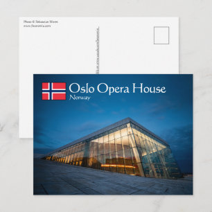 Oslo Opera House Postkarte