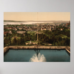 Oslo von Park-Norwegens St. Hanshaugen Poster