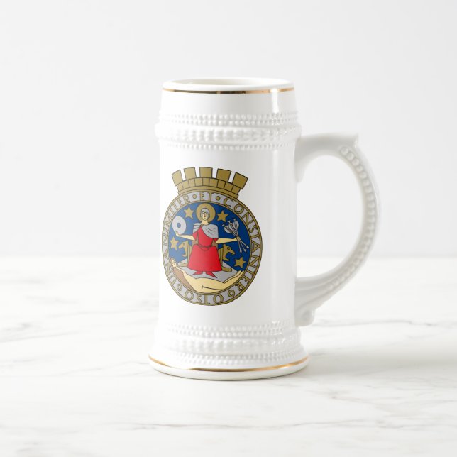 Oslo-Wappen Tasse (Rechts)