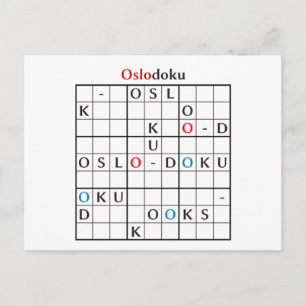 Oslodoku Postkarte