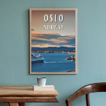 Osloer Kulturstadt Poster<br><div class="desc">Oslo ist die Hauptstadt Norwegens. Die Stadt wurde von 1624 bis 1924 Christiania genannt, laut der alten lateinischen Grafik, die das Dänische geerbt hat, oder in der Regel Kristiania im norwegischen Tänzerin. Am 1. Januar 1925 übernahm sie offiziell den Namen eines bescheidenen Vorortes, eines historischen Ortes der ersten Stadt, der...</div>