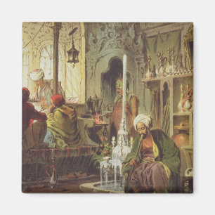 Osmane-Café, 1862 (Farbelitho) Magnet