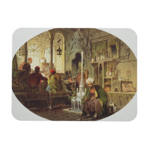 Osmane-Café, 1862 (Farbelitho) Magnet