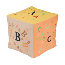 Osmanisch (Würfel) - Buchstaben über farbigen Hint