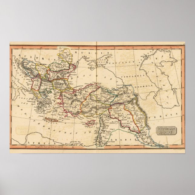 Osmanisches Reich Poster (Vorne)