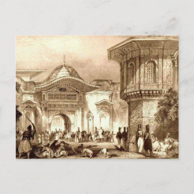 Osmanisches Reich Postkarte (Vorderseite)