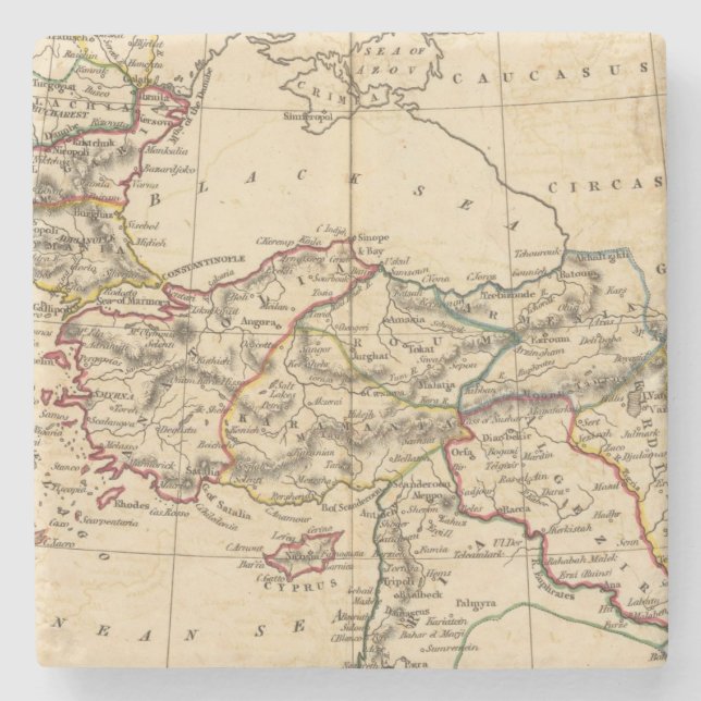 Osmanisches Reich Steinuntersetzer (Vorderseite)