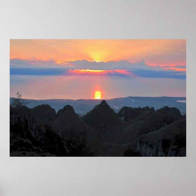 Osmena Peak II Poster (Vorne)