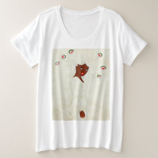 OSMOSIS - KarinsKunst - ShopBlackJOY WOMENS PLUS T Große Größe T-Shirt