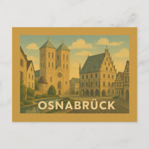 Osnabrück Deutschland Stadt Kunst Postkarte