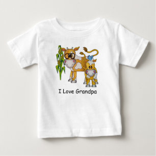 OSO Niedlich "I Liebe Opa" Kuh Baby Romper Baby T-shirt