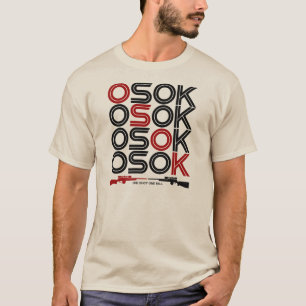 OSOK conjuguent T-shirt de fusil de tireur isolé